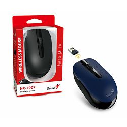 Genius NX-7007, bežični miš, plava/crna 31030026405