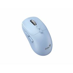 Genius NX-8080S, bežični miš, silent, BT, plavi 31030042402