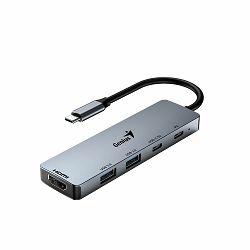 Genius UH-500, 5-u-1 USB hub 31240003400