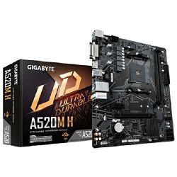 Gigabyte GA-A520M-H,AM4,S3, U3, mATX GAA52MH-00-G12