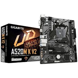 Gigabyte GA-A520M-K V2,AM4,S3, U3, mATX A520M K V2