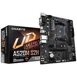 Gigabyte GA-A520M-S2H,AM4,S3, U3, mATX GAA52MS2H-00-G