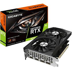 Gigabyte GF RTX3050 WF2 OC V2, 8GB GDDR6 GV-N3050WF2OCV2-8GD