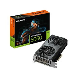 Gigabyte GF RTX5060 WF2 OC, 8GB GDDR7 9VN5060WO-00-G10