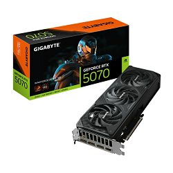 Gigabyte GF RTX5070 WF3 OC, 12GB GDDR7 9VN5070WO-00-G10