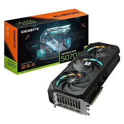 GIGABYTE Video Card NVIDIA GeForce RTX 5070 TI GAMING OC 16G (16GB GDDR7/256bit, PCI-E 5.0, Recommended PSU 750W, 3xDP, 1xHDMI) ATX