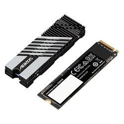 GIGABYTE M.2 SSD, AORUS Gen4 7300 SSD 2TB, PCI-Express 4.0 x4, NVMe 1.4, M.2 2280, 3D TLC NAND Flash, R/W 7300MB/6850MB