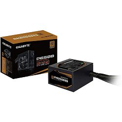 GIGABYTE P650B Power Supply 650W, 80+ Bronze, Japanese capacitors, 120mm smart fan, EU plug