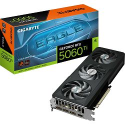 GIGABYTE Video Card NVIDIA  GeForce RTX 5060 Ti EAGLE MAX OC 8G (8GB GDDR7/128bit, PCI-E 5.0, 1x 8Pin Power connector, 650W, 3xDP, 1xHDMI)