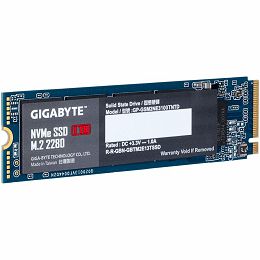 GIGABYTE SSD 1TB, M.2 2280, NVMe 1.3 PCI-Express 3.0 x4, 3D NAND TLC, 2500MBs/2100MBs, 5Yr., Retail