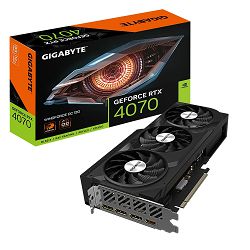 Grafička kartica GIGABYTE GeForce RTX 4070 Windforce OC, 12GB GDDR6X GV-N4070WF3OC-12GD
