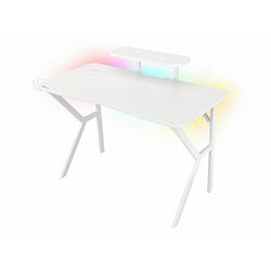 Genesis Holm 320 RGB, gaming stol, bijeli NDS-1802