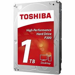P300-1TB HDD desktop Toshiba P300 (3.5" 1TB, 7200RPM, 64MB, NCQ, AF, SATAIII), bulk