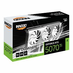 Inno3D RTX 5070 Ti X3 OC 16GB GDDR7 Bijela
