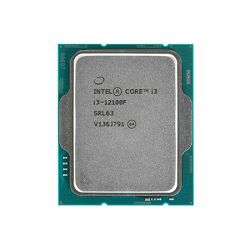 Intel CPU Desktop Core i3-12100F (3.3GHz, 12MB, LGA1700) tray