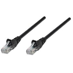 Intellinet Cat5e, CCA, U/UTP, PVC, RJ45, 10m, crni 345378
