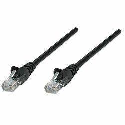 Intellinet Cat5e, CCA, U/UTP, PVC, RJ45, 1m, crni 320740