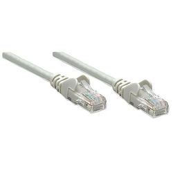Intellinet Cat5e, CCA, U/UTP, PVC, RJ45, 1m, sivi 318921