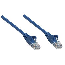Intellinet Cat5e, CCA, U/UTP, PVC, RJ45, 2m, plavi 318983