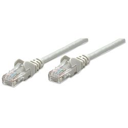 Intellinet Cat5e, CCA,U/UTP, PVC, RJ45, 10m, sivi 325950