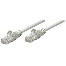 Intellinet Cat6, CCA, U/UTP, PVC, RJ45,0.25m, sivi 739900