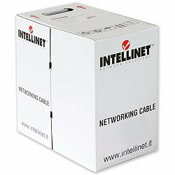 Intellinet Cat6 UTP,CCA,24AWG,SOHO,305m,bulk,sivi 704663
