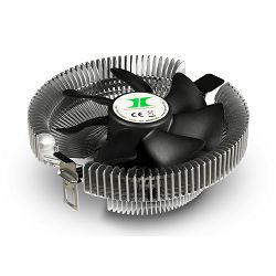 INTER-TECH CPU cooler Q-50, Intel Socket 775, 115x, 1200, AMD Socket FM1, FM2, AM2, AM2+, AM3, AM3+, AM4, 4pin PWM, 90mm fan, TDP up to 95W