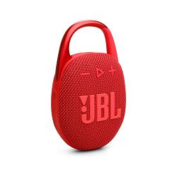 JBL Clip 5 prijenosni zvučnik BT5.3, vodootporan IP67, crveni