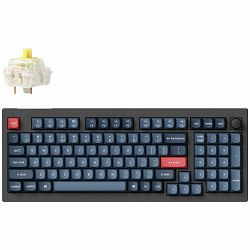 Keychron V5 Max DE-Layout. Gateron Jupiter Banana. Hot-Swap. RGB