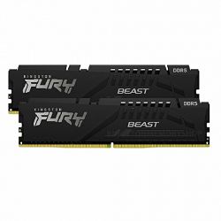 Kingston DDR5 16GB 5600 MHz, (2x8GB) FURY Beast KF556C40BBK2-16