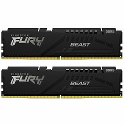 Kingston DDR5 64GB 6400 MHz, 2x32G FURY Black EXPO KF564C32BBEK2-64