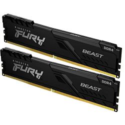 Kingston DDR4 32GB, 3200MHz, (2x16GB), FURY Beast KF432C16BB1K2/32