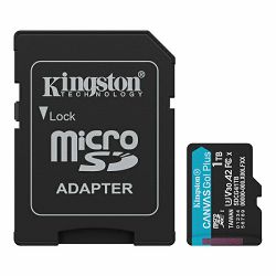 Kingston microSD, Canvas Go! Plus,R200/W160, 1TB SDCG4/1TB