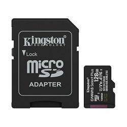 Kingston microSD, Canvas Select Plus, R150, 128GB SDCS3/128GB