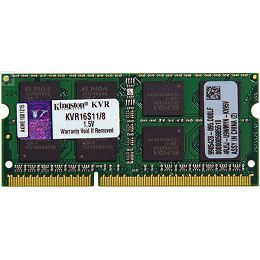 Kingston DDR3 SODIMM,1600MHz, 8GB KVR16S11/8