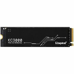 Kingston KC3000 2048GB, M.2 2280, PCIe 4.0 NVMe, Read/write: 7,000 / 7,000MB/s, Random 4K read/write: up to 1,000K/1,000K IOPS