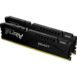 Kingston 32GB 5200MT/s DDR5 CL40 DIMM (Kit of 2) FURY Beast Black XMP, EAN: 740617324358