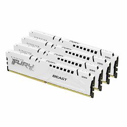 Kingston DRAM 64GB 6000MT/s DDR5 CL40 DIMM (Kit of 4) FURY Beast White XMP EAN: 740617335132