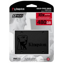 Kingston A400 480GB SSD, SATA