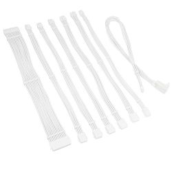 Kolink Core Pro Braided Cable Extension Kit 12V-2x6 Type 1 - White