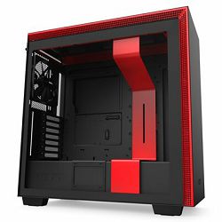 Kućište NZXT H710, E-ATX, window, crno/crveno, bez napajanja H710-black-red