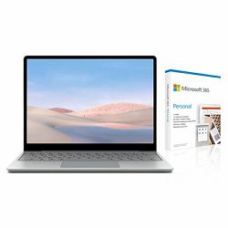 Laptop MICROSOFT Surface Go 1ZO-00025 / Core i5 1035G1, 4GB, 64GB eMMC, Intel Graphics, 12.4" Touch, Windows 10, srebrni + Microsoft 365 Personal Engleski 1ZO-00025_B01