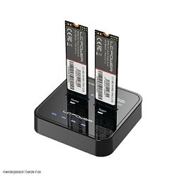 LC-Power dock 2x m.2 NvME v2 LC-DOCK-M2-NVME-V2