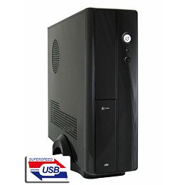 LC-Power LC-1400mi, crno, U2, U3, mATX, 200W, SFF LC-1400mi