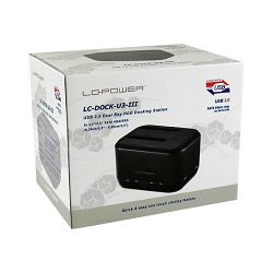 LC-Power dock za SSD/HDD, USB 3.0 LC-DOCK-U3-III