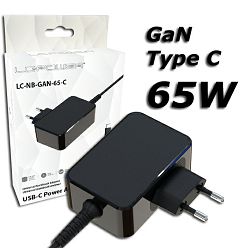 Lc power LC-NB-GAN-65-C USB tip C notebook adapt. LC-NB-GAN-65-C