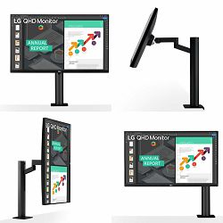 LG 31,5" 32UN880K, UHD, HDMI, DP, USB-C, ergo 32UN880K-B.AEU