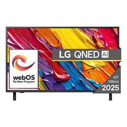 LG 43QNED84A3C QNED AI 4K Smart TV, 108 cm 43QNED84A3C.AEU