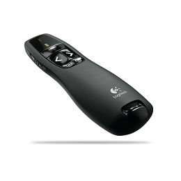 Logitech R400 bežični prezenter, crna 910-001356