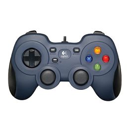 Logitech F310 gamepad, za PC, sivoplavo-crna 940-000135